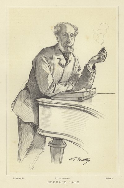 Édouard Lalo, compositeur français - Paul Mathey